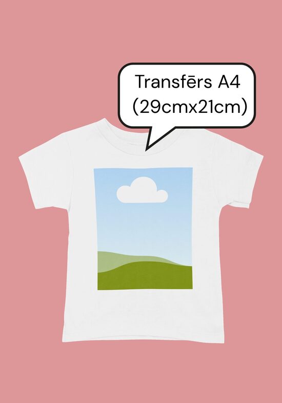 Transfērs A4 (29cmx21cm)